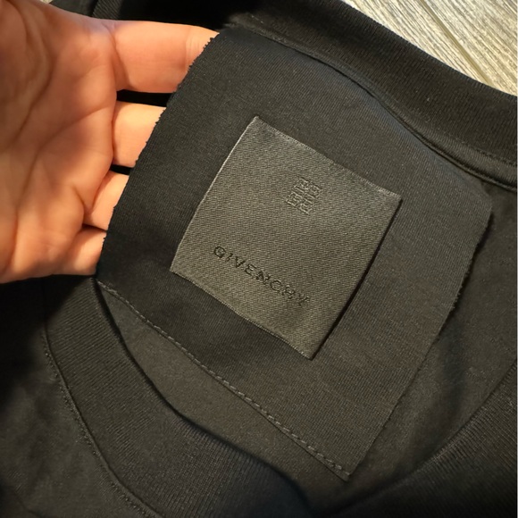 NWT GIVENCHY Reverse oversized t-shirt cotton black $550 - Picture 7 of 16